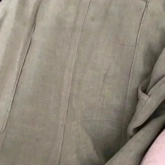 Art Class Shortalls Child 10-12 Khaki - Picture 3 of 4